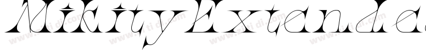 MikityExtended Itali字体转换